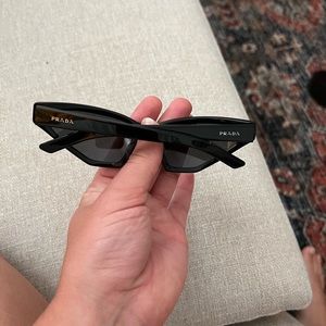 Authentic Black Prada Sunglasses